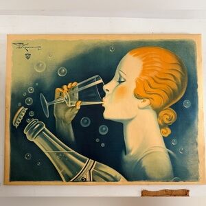 Source Verdier Original Vintage Poster by Henri le Monnier 1931